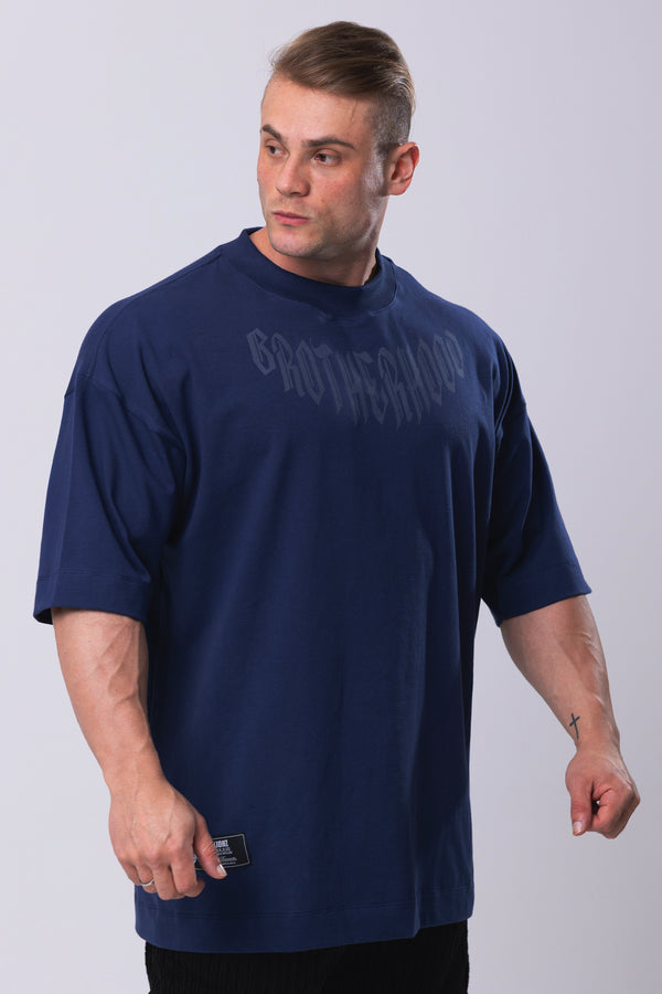 Camiseta Oversized Irmandade - Marinho