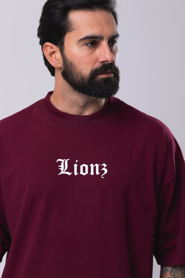 Camiseta Oversized Brotherhood - Bordo