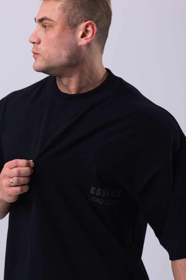 Camiseta Oversized Essence - Preta