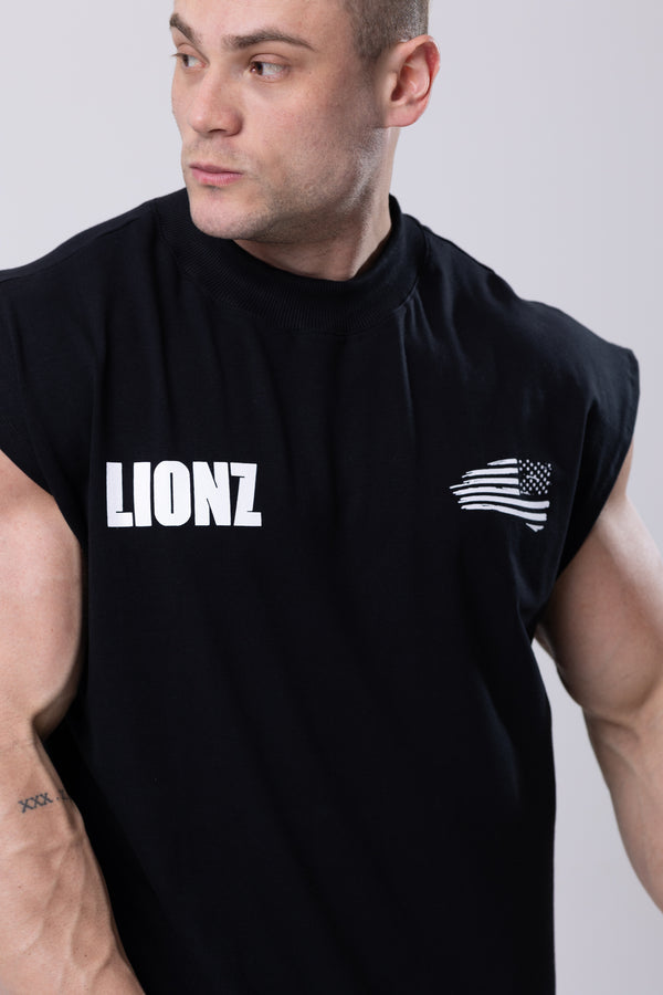 Regata Tanke American Lion - Preta