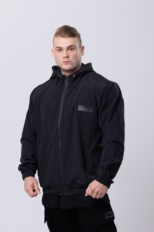 Corta Vento Leather - Preto