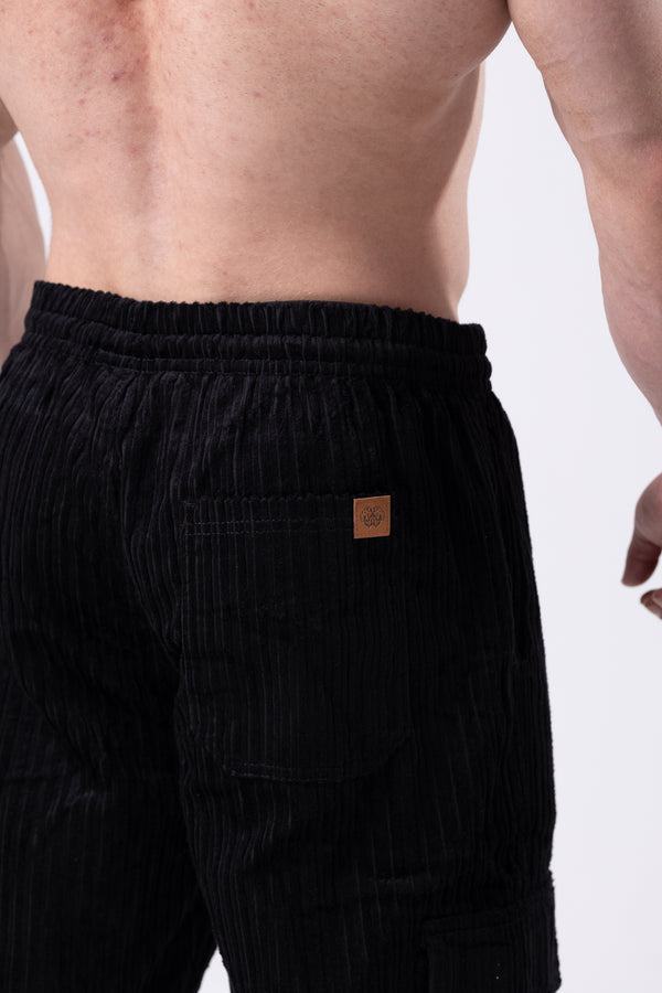 Calça Cargo Veludo Lionz - Preta