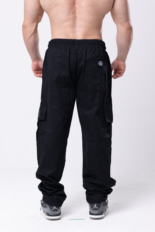 Calça Cargo Sarja Lionz - Preta