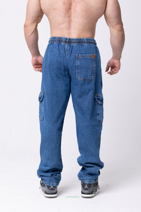 Calça Cargo Jeans Lionz - Vintage