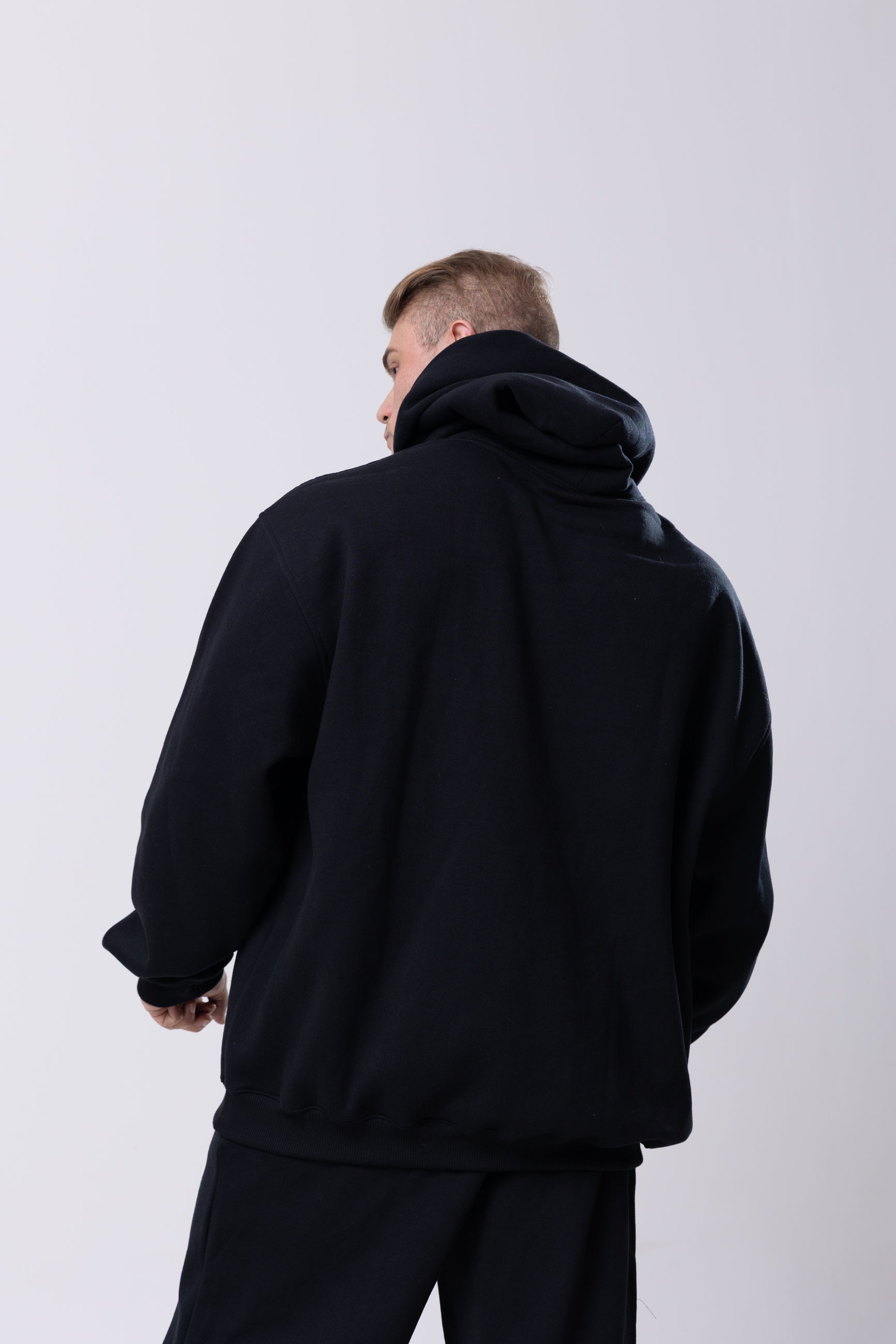 Casaco Moletom Premium Essence - Preto