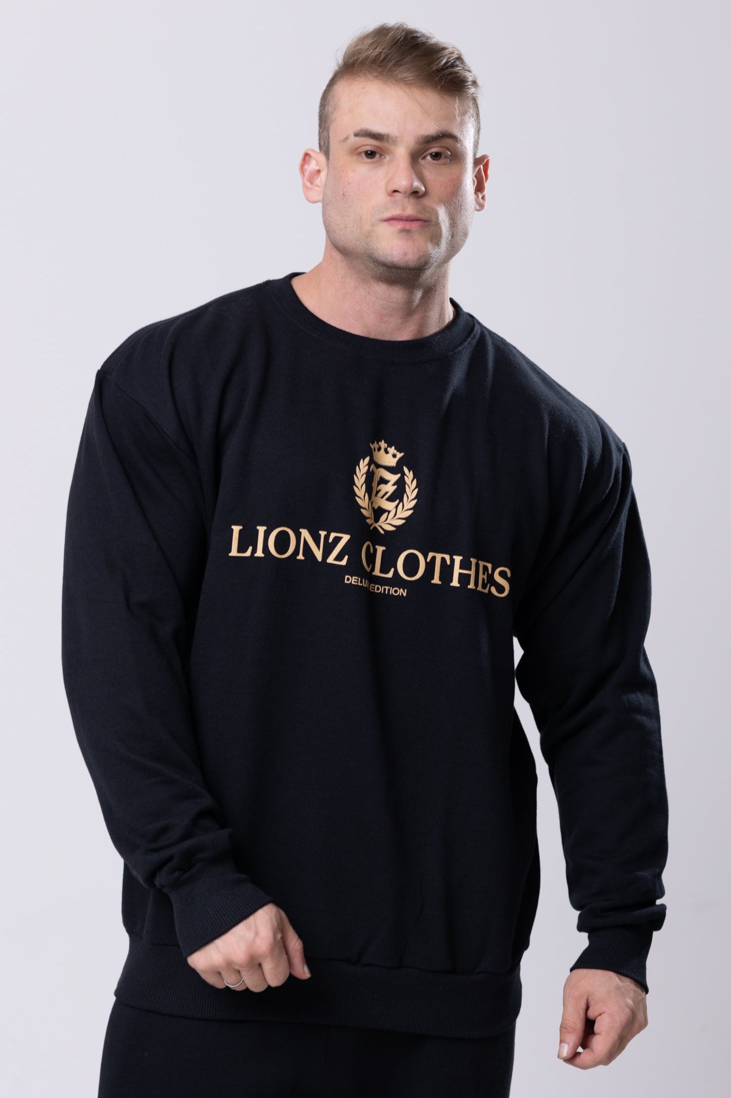 Casaco Moletom Gold - Preto