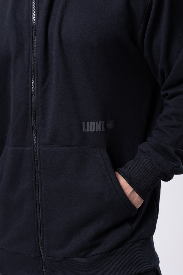 Casaco Moletom Basic - Preto