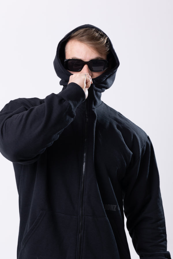 Casaco Moletom Basic - Preto