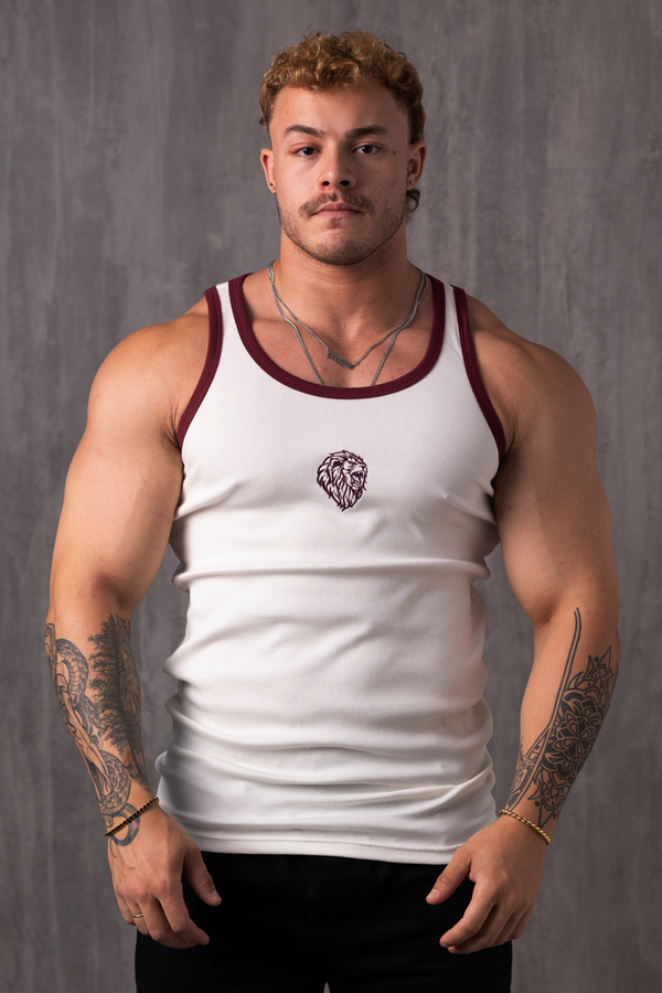 Regata Canelada American Lion - OffWhite & Bordo