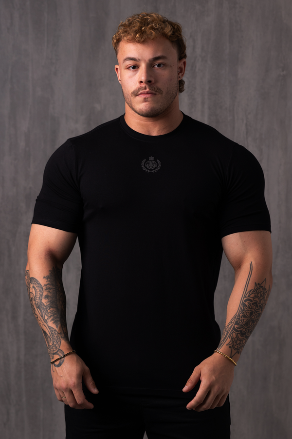 Camiseta Slim King - Preta