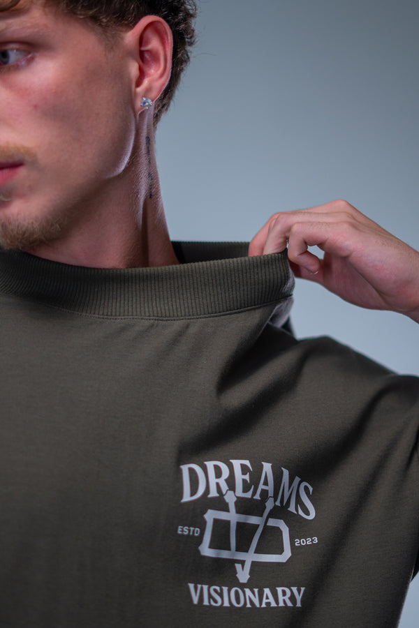 Camiseta Oversized Dreams - Verde