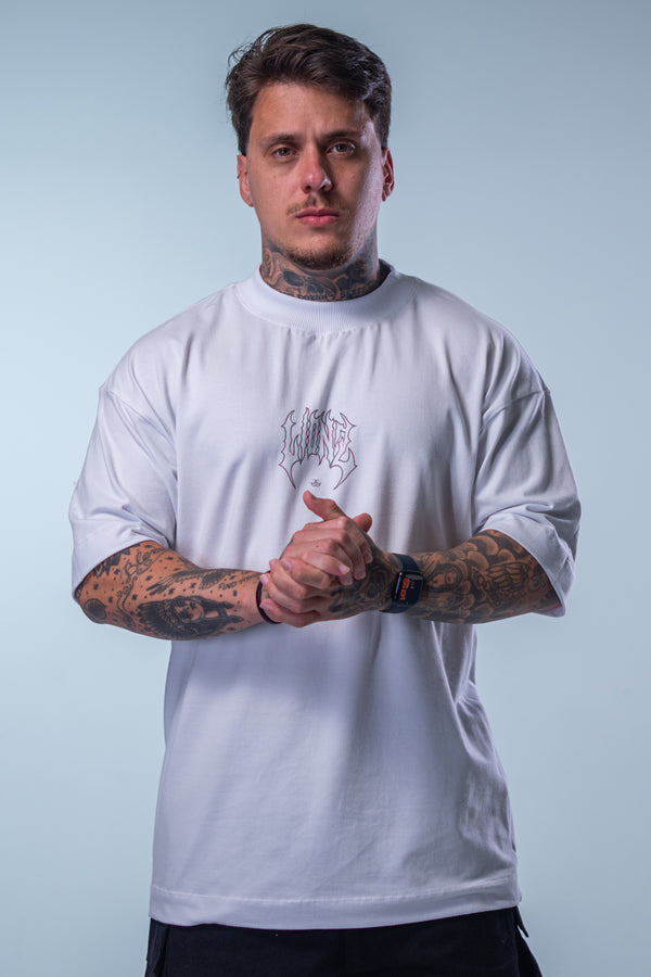 Camiseta Oversized Curve - Branca