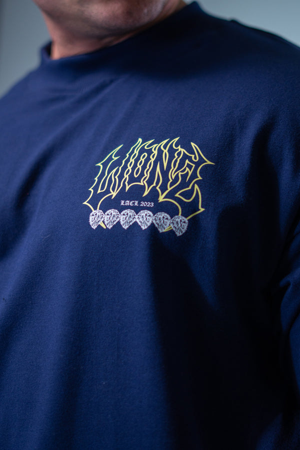 Camiseta Oversized Predestined - Marinho