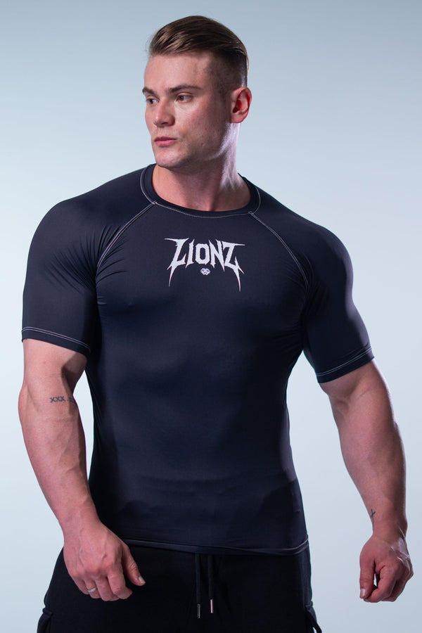 Camiseta Termic Pro MiniHard - Preta Contraste