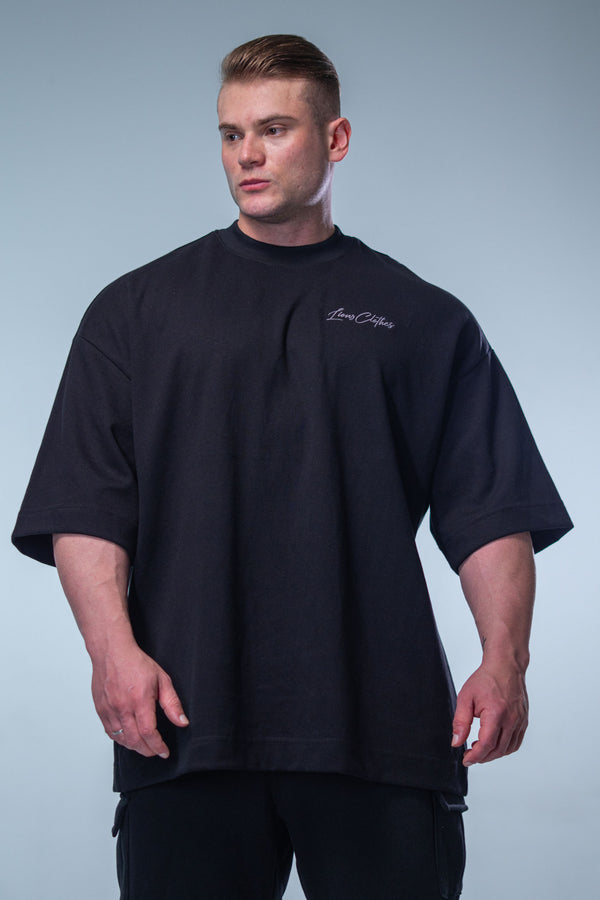 Camiseta Oversized Deluxe LionzClothes - Preta