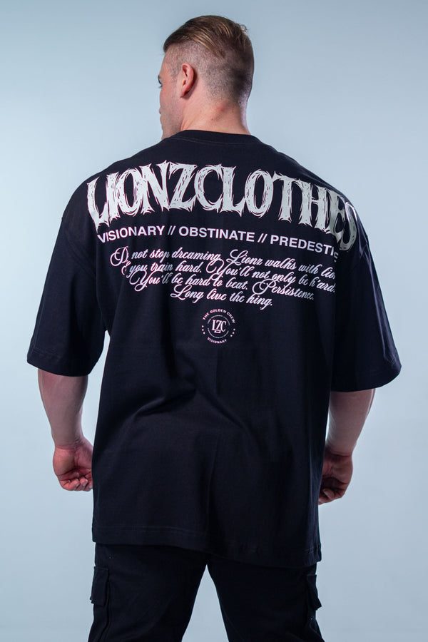 Camiseta Oversized LZC - Preta