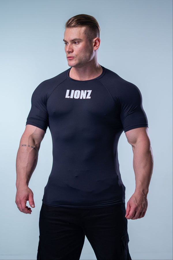 Camiseta Termic Pro LIONZ - Preta
