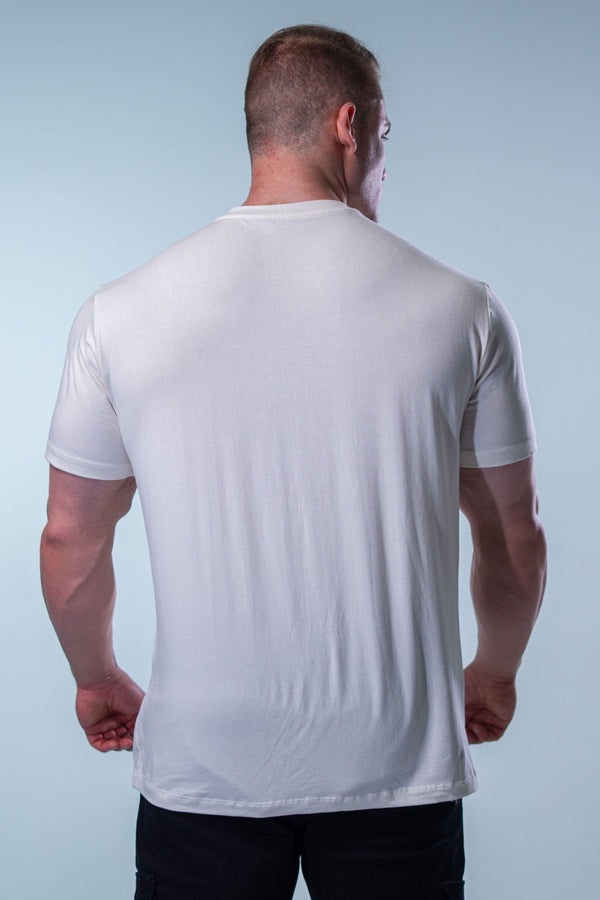 Camiseta Slim Bordada LZ - OffWhite