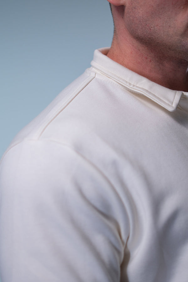 Camiseta Polo Deluxe LZ - OffWhite