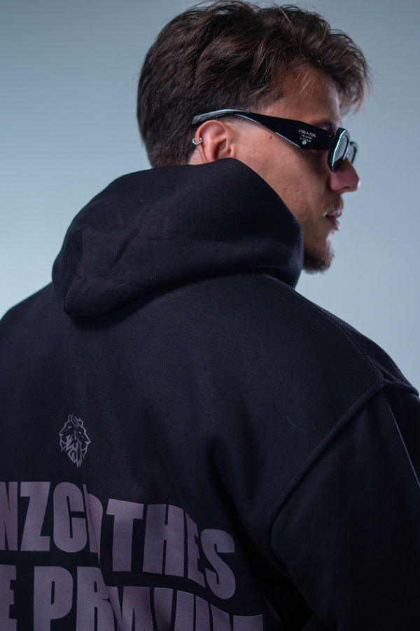 Casaco Moletom Premium True - Preto