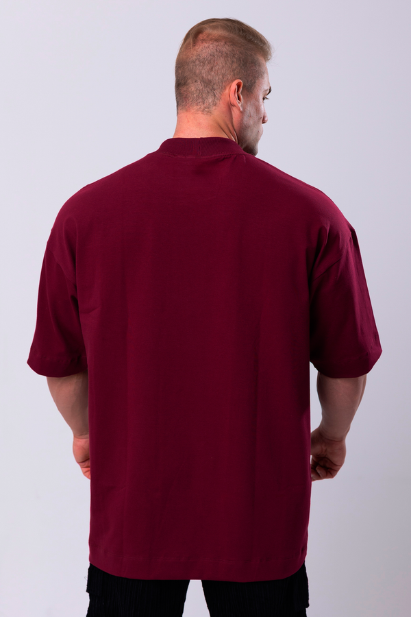 Camiseta Oversized Irmandade - Bordo