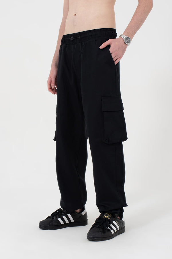 Calça Cargo Sarja Lionz - Preta