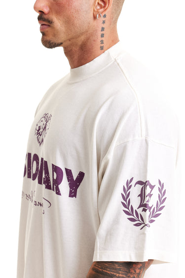 Camiseta Boxy OffWhite - Visionary