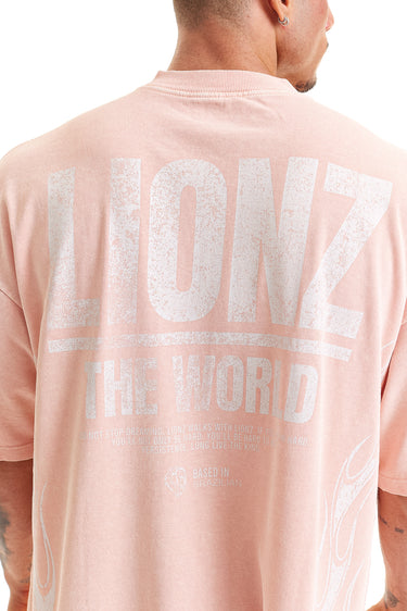 Camiseta Boxy Salmon - The World