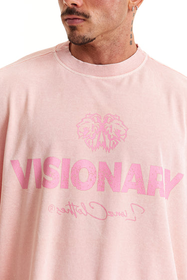 Camiseta Boxy Salmon - Visionary