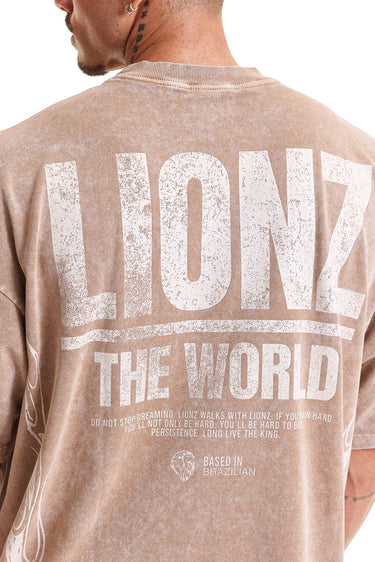Camiseta Boxy Brown - The World