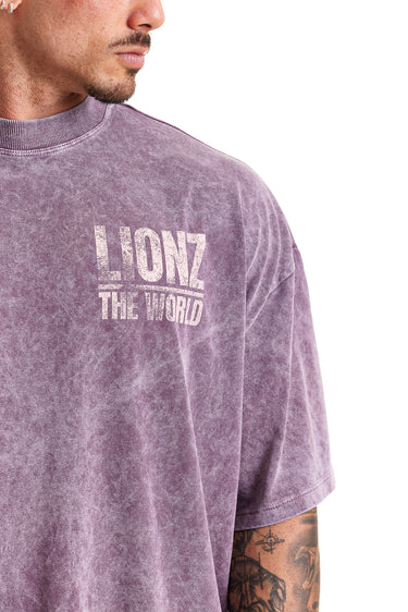 Camiseta Boxy Purple - The World
