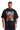 Camiseta Boxy Preto Faded - Flame