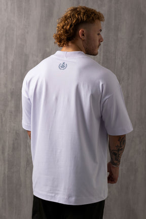 Camiseta Oversized LIONZ KING - Branca