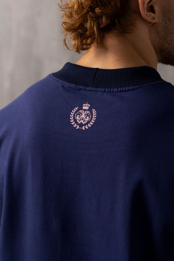 Camiseta Oversized King - Marinho