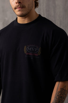 Camiseta Oversized MVP - Preta