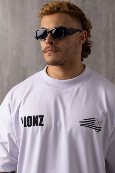 Camiseta Oversized Premium Branca - American