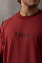 Camiseta Oversized Brotherhood - Vermelha