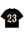 Camiseta Premium Oversized 23 - Preta