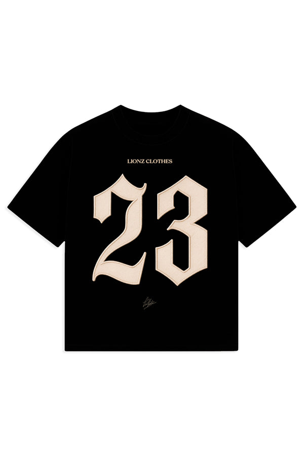 Camiseta Premium Oversized 23 - Preta
