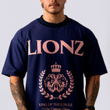 Camiseta Oversized King - Marinho