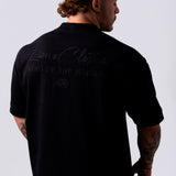 Camiseta Oversized Bordada King - Preta