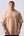 Camiseta Oversized Lionz Bordada - Bege