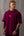 Camiseta Oversized Texturizada - Bordo