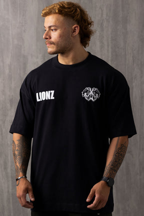 Camiseta Oversized MetalThunder - Preta