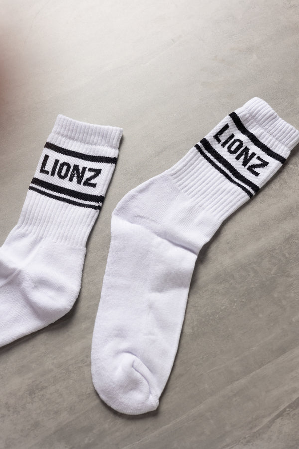 Meia LIONZ Cano Alto - Branca