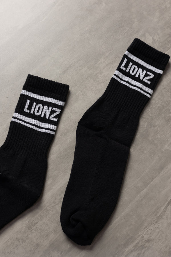 Meia LIONZ Cano Alto - Preta