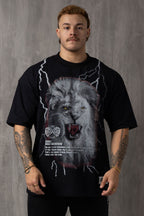 Camiseta Oversized Thunder Lion