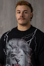 Camiseta Oversized Thunder Lion