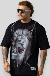 Camiseta Oversized Thunder Lion