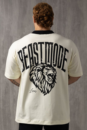 Camiseta Oversized BeastMode - OffWhite